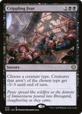 Medo Debilitante / Crippling Fear - Magic: The Gathering - MoxLand